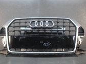 Front bumper upper radiator grill