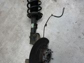 Front wheel hub spindle knuckle