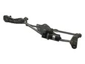 Front wiper linkage and motor