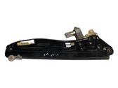 Rear door window regulator with motor