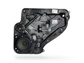 Rear window lifting mechanism without motor