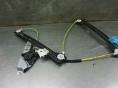 Front window lifting mechanism without motor