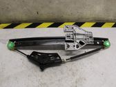 Front window lifting mechanism without motor