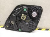 Front window lifting mechanism without motor