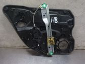 Front window lifting mechanism without motor