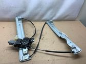 Front window lifting mechanism without motor