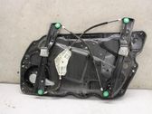 Front window lifting mechanism without motor