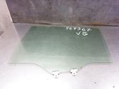 Rear door window glass