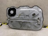 Front window lifting mechanism without motor