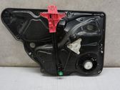 Front window lifting mechanism without motor