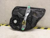 Front window lifting mechanism without motor