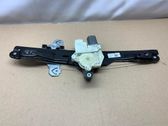 Front door window regulator with motor