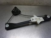 Front window lifting mechanism without motor