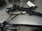Front window lifting mechanism without motor
