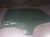 Rear door window glass