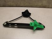 Front window lifting mechanism without motor