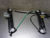 Front window lifting mechanism without motor