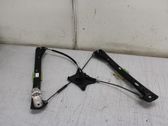 Front window lifting mechanism without motor
