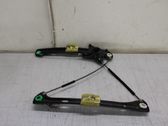 Front window lifting mechanism without motor