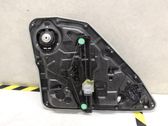 Front window lifting mechanism without motor