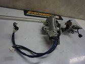 Steering wheel axle set