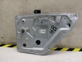 Front door manual window regulator