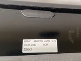 Front door glass trim molding