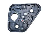 Rear window lifting mechanism without motor
