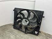 Radiator cooling fan shroud