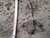 Rear door window regulator with motor