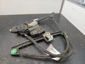 Rear door window regulator with motor