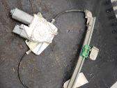 Rear door window regulator with motor