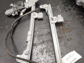 Front door window regulator with motor