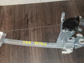 Rear door window regulator with motor