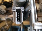 Rear door window regulator with motor