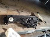 Rear door window regulator with motor