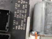 Front door window regulator with motor