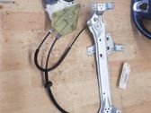 Rear door window regulator with motor