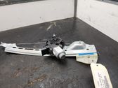Rear door window regulator with motor