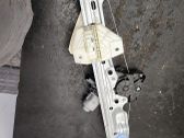 Rear door window regulator with motor