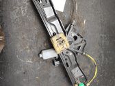 Rear door window regulator with motor