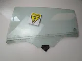 Rear door window glass