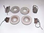 Brake discs and calipers set