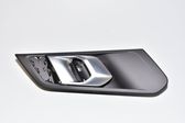 Rear door interior handle trim