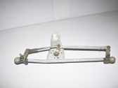 Front wiper linkage and motor