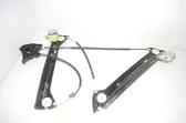 Front door window regulator with motor