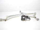 Front wiper linkage and motor