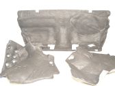 Engine bonnet/hood sound/heat insulation
