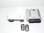 Juego de cerradura y set ECU del motor