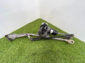Front wiper linkage and motor